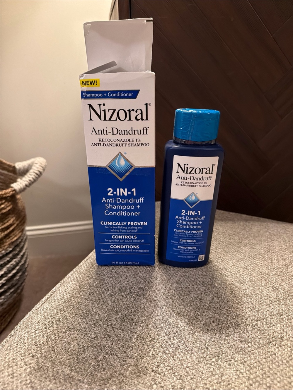 Nizoral 2-in-1 Anti-Dandruff Shampoo + Conditioner Exp 4/27